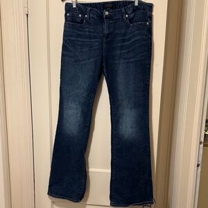 Banana Republic Deep Indigo Wide Leg Jeans NWOT size 32